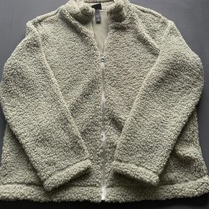 H&M Sherpa Zip-Up Jacket